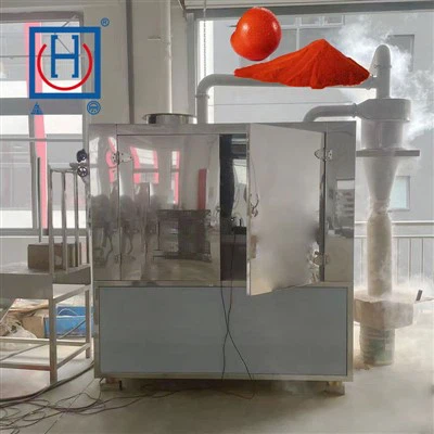 Tomatpulver frysing kvern
